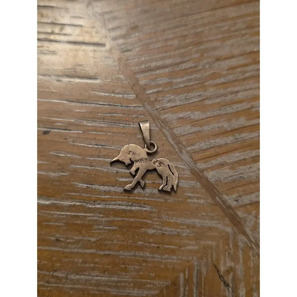 Sterling Silver Unicorn Pendant Charm‎ Vintage Fantasy Mythical - Picture 8 of 16